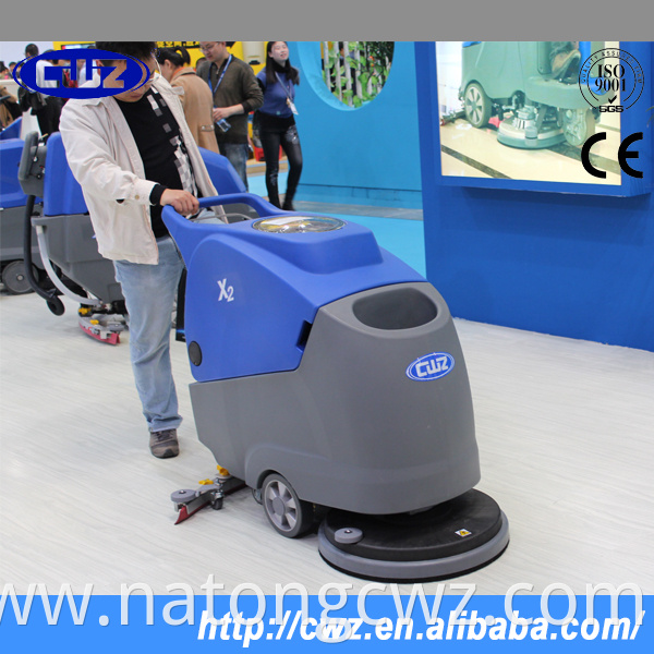 competitive walk behind floor sweeper scrubber